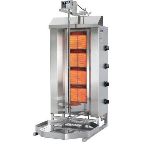 Gyros, kebab gazowy, GD 4-S, P 14kW, G 20 Potis