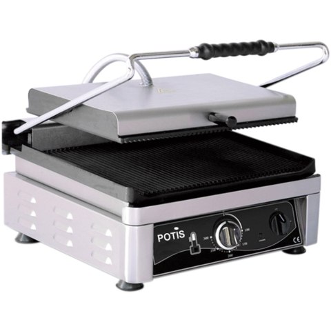 Kontakt grill ryflowany, PK 2745, P 3 kW, U 230 V Potis