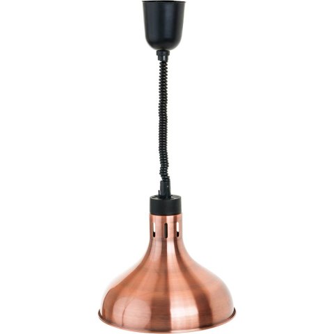 Lampa do podgrzewania potraw wisząca, miedziana, P 0.25 kW, U 230 V Stalgast