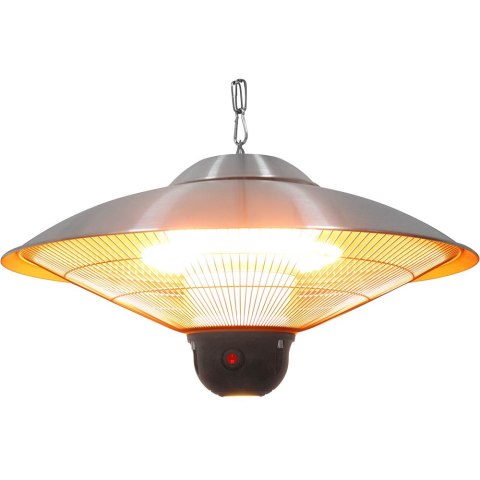 Lampa grzewcza wisząca ze zdalnym sterowaniem i oświetleniem LED, P 2.1 kW Stalgast